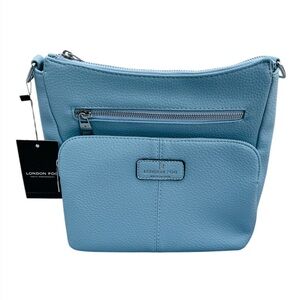 London Fog NWT Light Blue Crossbody Bag